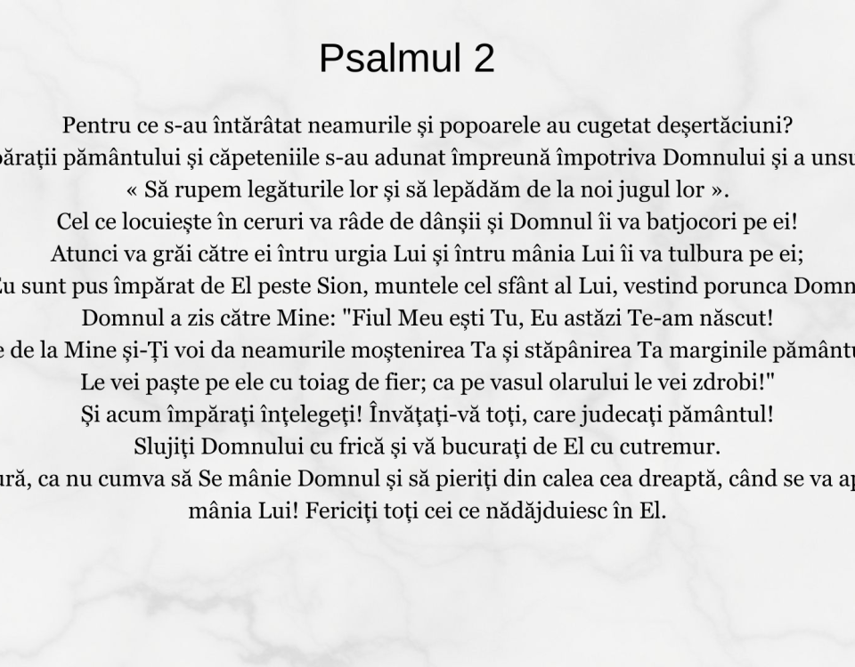 Psalmul 2