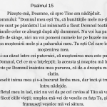 Psalmul 15