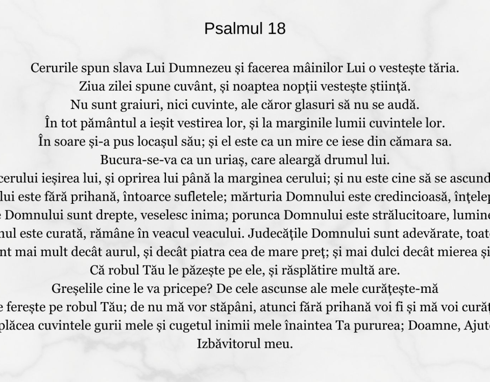 Psalmul 18