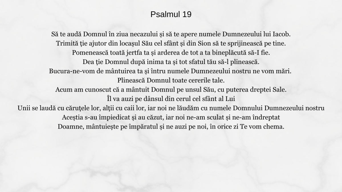 Psalmul 19