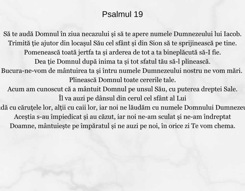 Psalmul 19