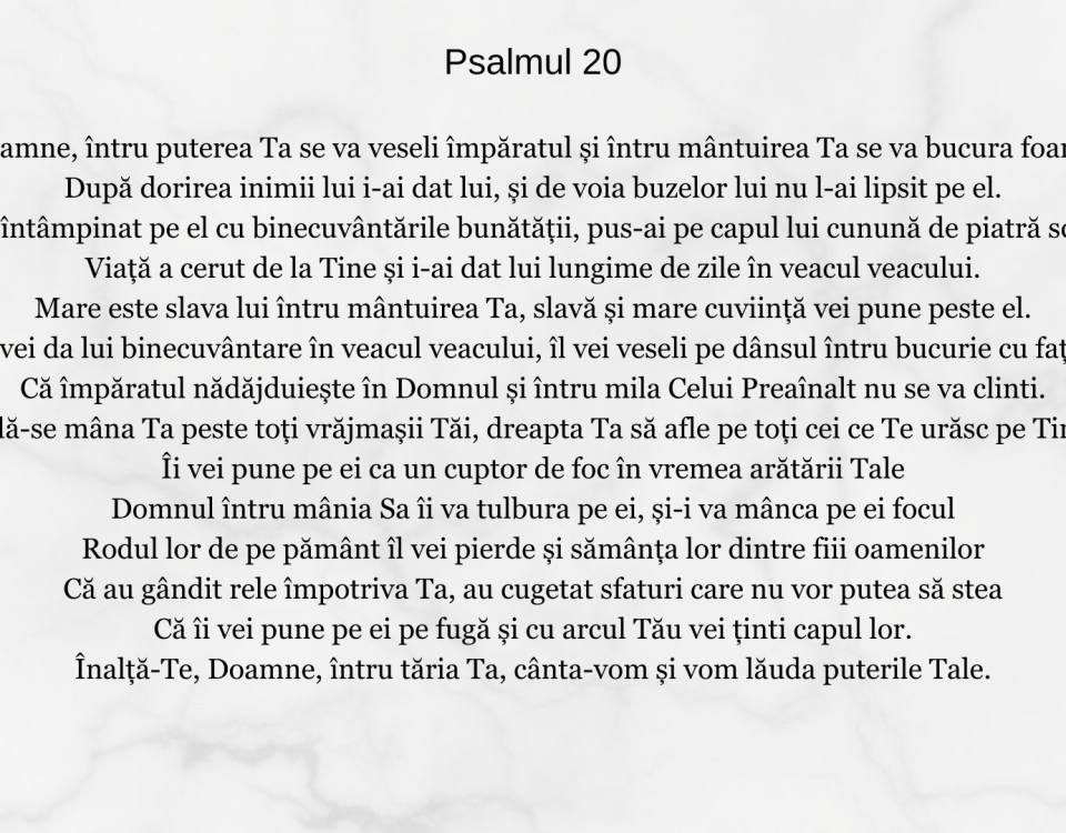 Psalmul 20
