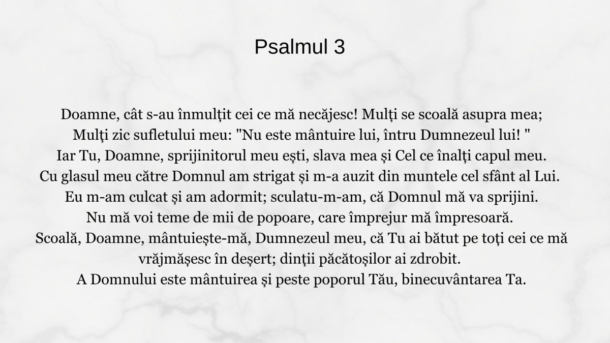 Psalmul 3