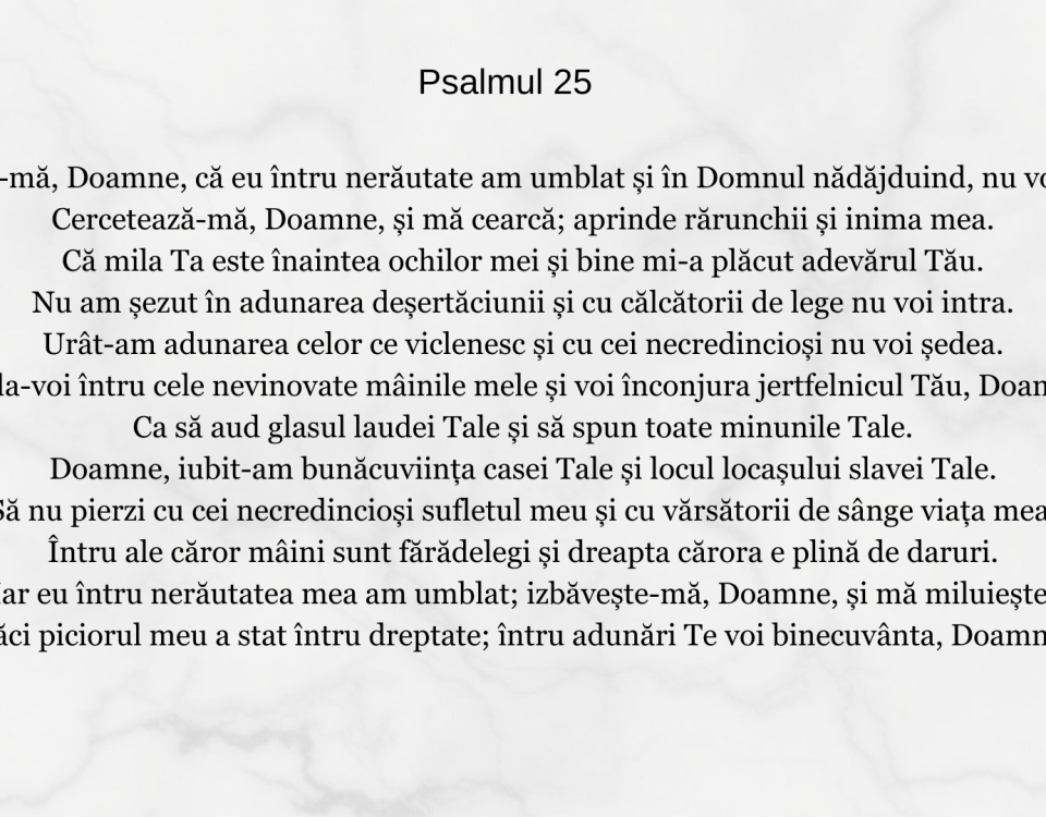 Psalm 25