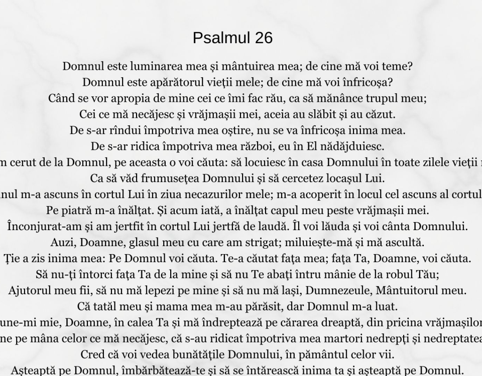 Psalmul 26