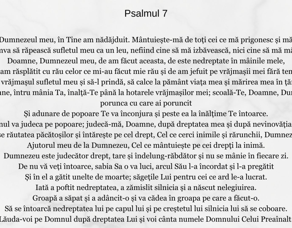 Psalmul 7