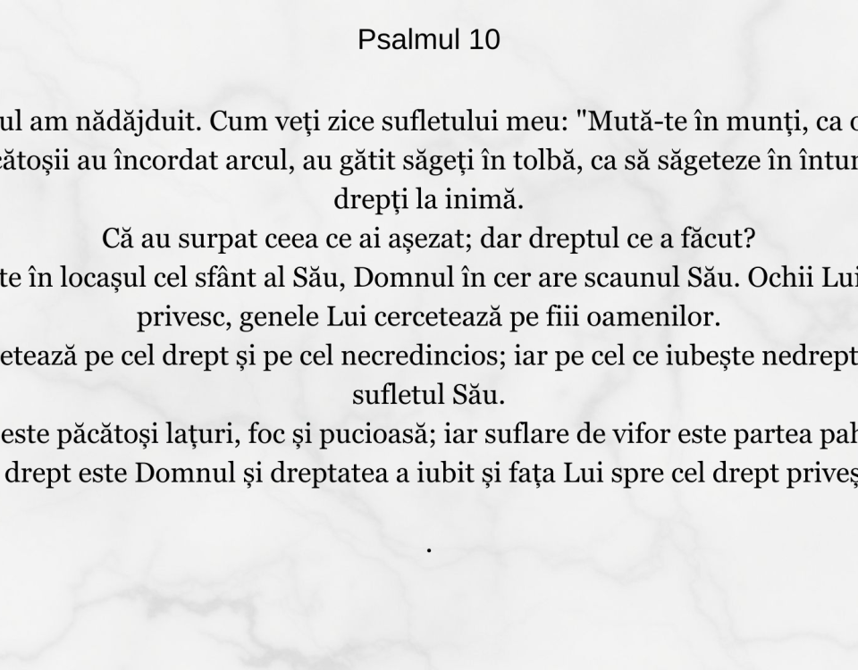 Psalmul 10
